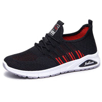 HKM-869267 A09 Women's Lace up Lightweight Tennis Shoes Women Breathable Sports Shoes Women Flats Non Slip Shoes