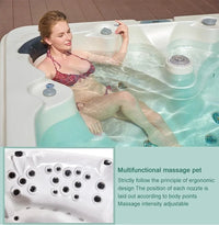 HKM-143251 Balboa Control Outdoor Spa Hot Tub with Jacuzzier Function