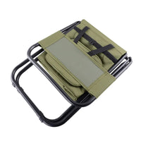 HKM-060755 Folding Camping and Fishing Chair with Backrest for Outdoor Recreation