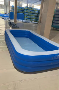 HKM-274323 Inflatable Outdoor Swimming Pool for Adults and Kids - Perfect for Garden Use