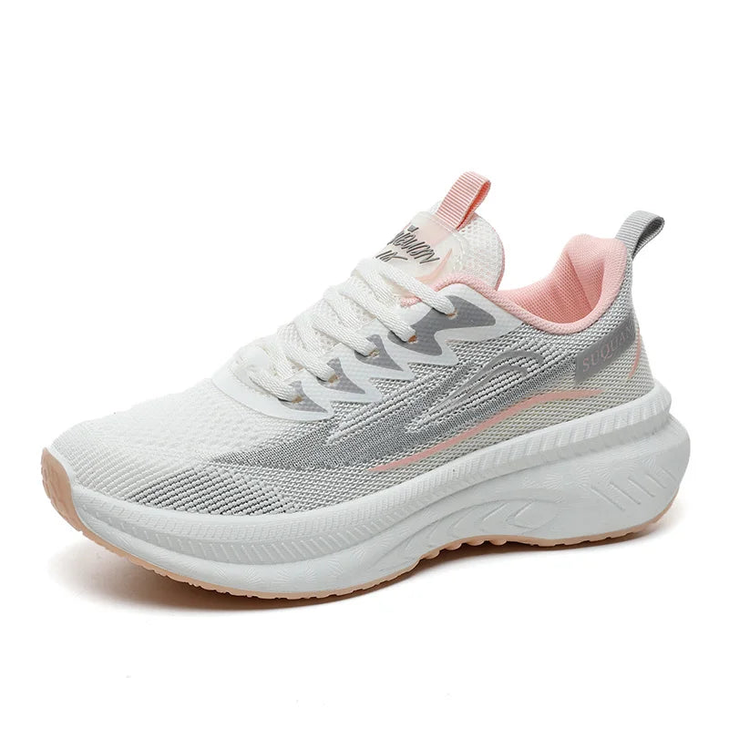 HKM-016147 K2503 New Mesh Breathable Casual Shoes Summer Versatile Lightweight Sports Shoes Student Durable Running Shoes