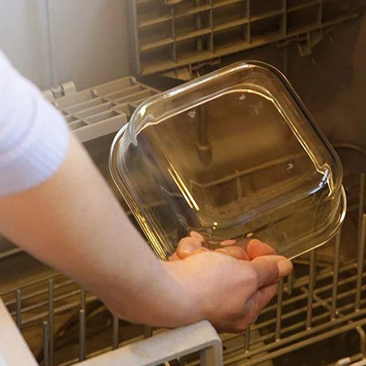 KTX-810835 Versatile Glass Vacuum Food Storage Container with Multi-functional Lid