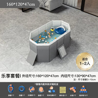 HKM-848339 Large Rectangular Above Ground Swimming Pool for Outdoor Use