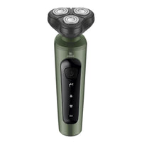 HKM-110931 4-in-1 Waterproof USB Rechargeable Rotary Electric Shaver and Beard Trimmer for Men