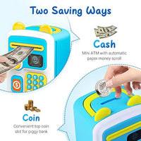 HKM-752979 Electronic Piggy Bank with Face Recognition and ATM Password Feature for Kids