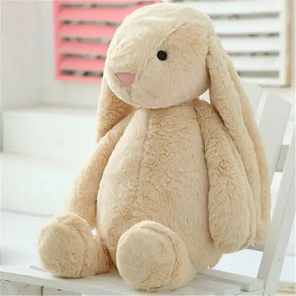 KTX-966483 Plush Bunny Doll Stuffed Animal Toy for Children - Ideal Birthday and Easter Gift