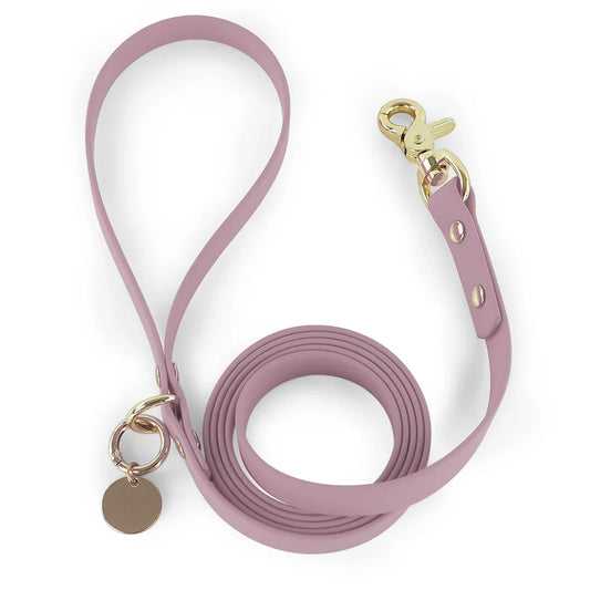 HKM-634259 Durable Multi-Colour Waterproof PVC Coated Webbing Dog Leash Set with Zinc Alloy Buckle