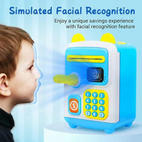 HKM-752979 Electronic Piggy Bank with Face Recognition and ATM Password Feature for Kids