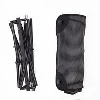 HKM-552275 Portable Folding Aluminum Alloy Chair for Outdoor Activities, Camping, Fishing, and Beach Leisure