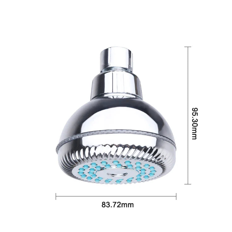KTX-507155 Compact High-Pressure Plastic Shower Head for Efficient Water Saving