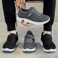 HKM-738195 B-22007 Men's Casual Comfortable Flats Men's Sneakers Lace-Up Mesh Shoes Lightweight Breathable