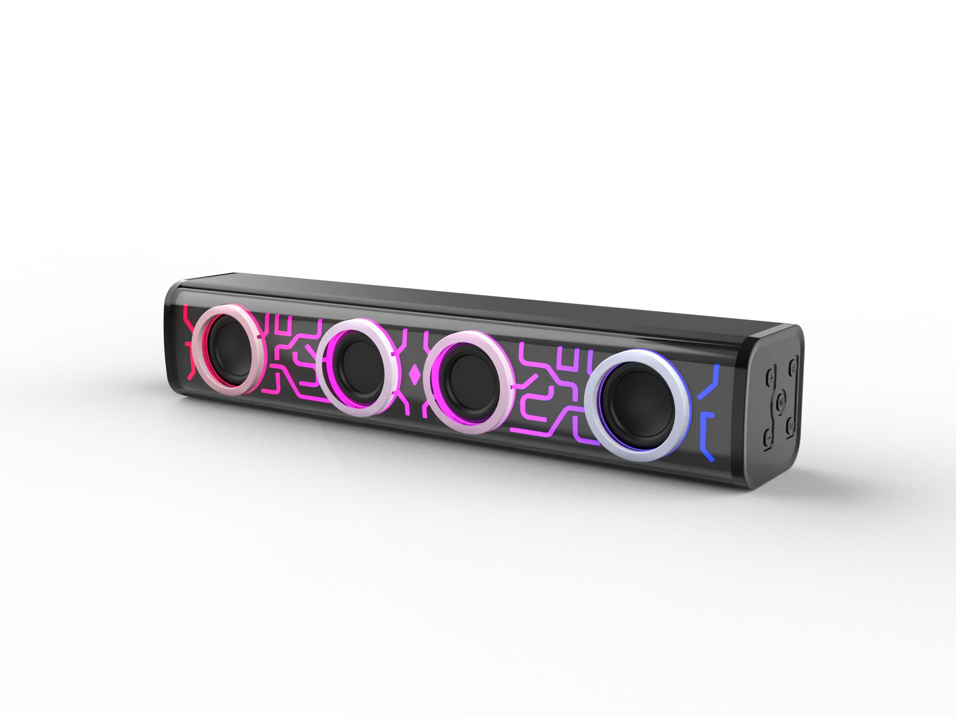 KTX-828051 8W Wired and Wireless Home Soundbar with Surround Sound for PC and Theatre Use