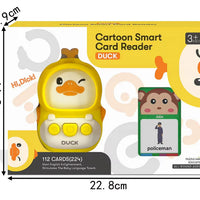 HKM-545171 Montessori Educational Talking Flash Card Learning Toy for Children