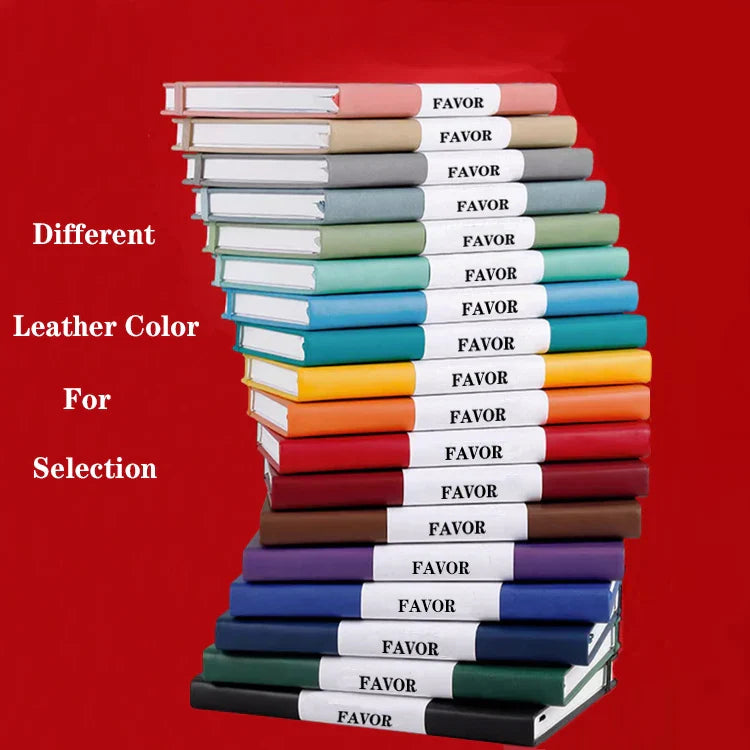 KTX-440723 Customisable A6 A5 B5 PU Leather Journal Planner Set with Pen and Gift Box for Corporate Use