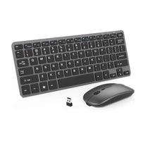 HKM-625107 Wireless Ergonomic Keyboard and Mouse Combo for PC - 2.4G Wireless Technology