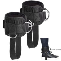 HKM-944339 Adjustable Latex Ankle Support for Leg Strength Training and Yoga