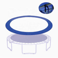 HKM-700307 Outdoor Family Trampoline with Safety Net - 6ft to 16ft Adjustable Size for Kids and Adults