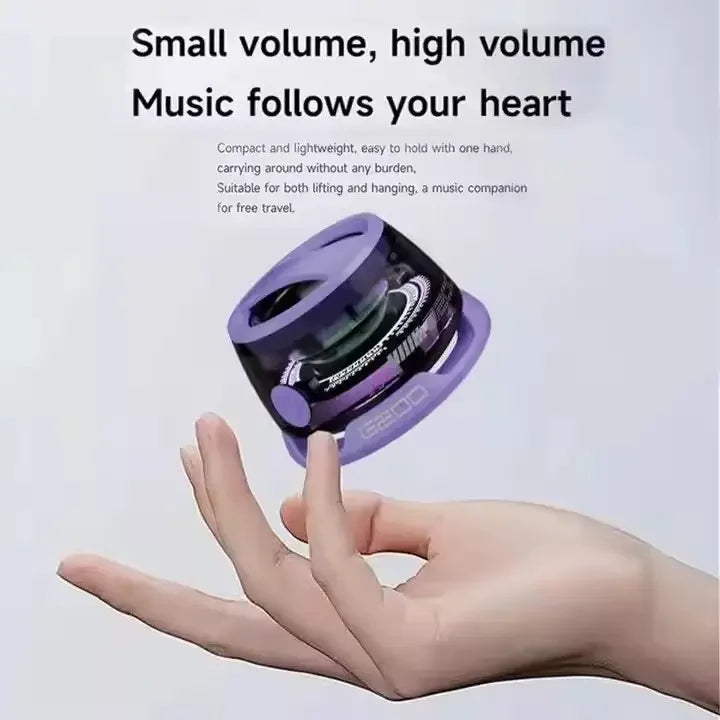 KTX-627987 Portable Wireless RGB Speaker for Smartphones – Travel-Friendly Outdoor Sound System