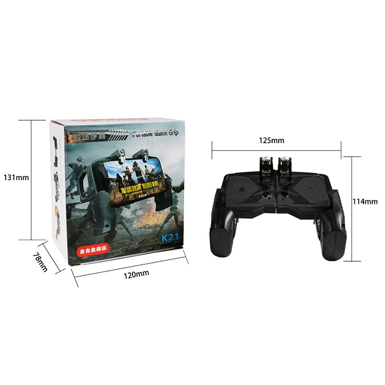 HKM-495187 Mobile Game Controller with Finger Sleeve for Enhanced Gaming Performance