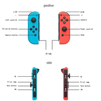 HKM-281619 Wireless Joy-Con Controller for Nintendo Switch/OLED/Lite - Dual Vibration Joystick Gamepad