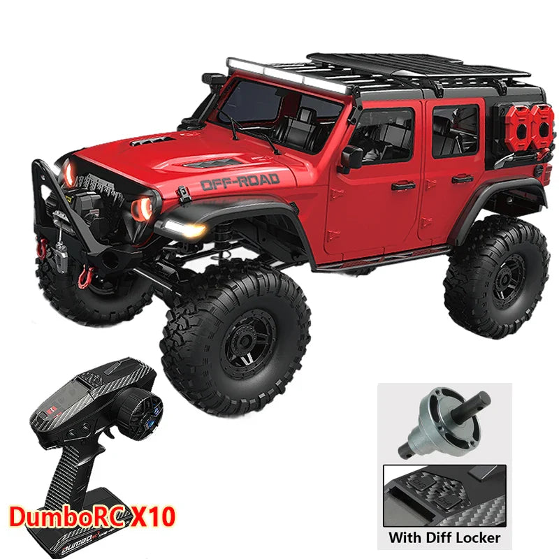 KTX-141523 1:10 Scale Off-Road RC Monster Truck with 4WD, 2.4GHz Remote Control, LED Lights, and 18km/h Speed