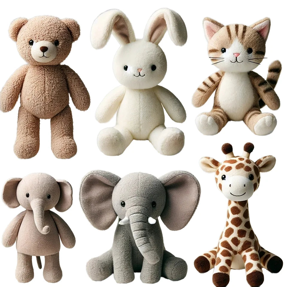 KTX-868179 Cute Soft Plush Animal Toys for Babies - Modern Design for Comfort and Play