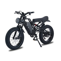 HKM-7918803 Adult Electric Bicycle Featuring 1500W Motor, 20 MPH Top Speed, 48V System and 48V 18.0Ah Battery for Daily Commuting