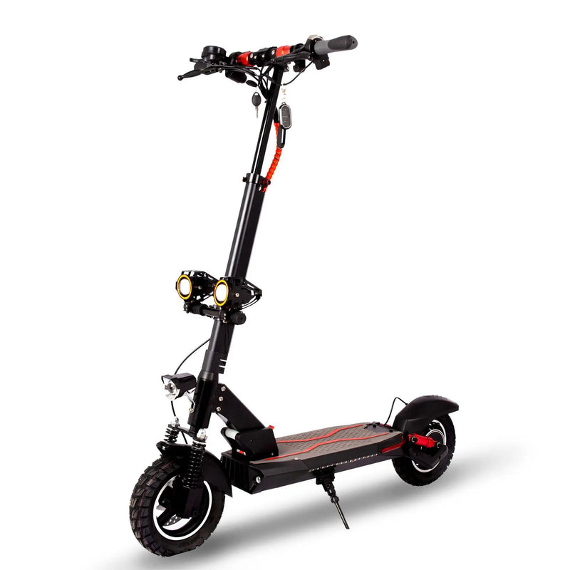 Power Max M4 Pro Electric Scooter for Adults Double Shock Absorption Foldable Skateboard Seat Portable 150kg Max Load Brushless