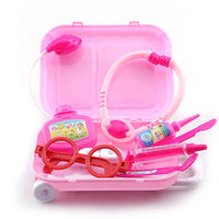 HKM-884051 Kids Doctor Medical Play Set with Trolley Bag - Pretend Tools for Role Playing Hospital Fun