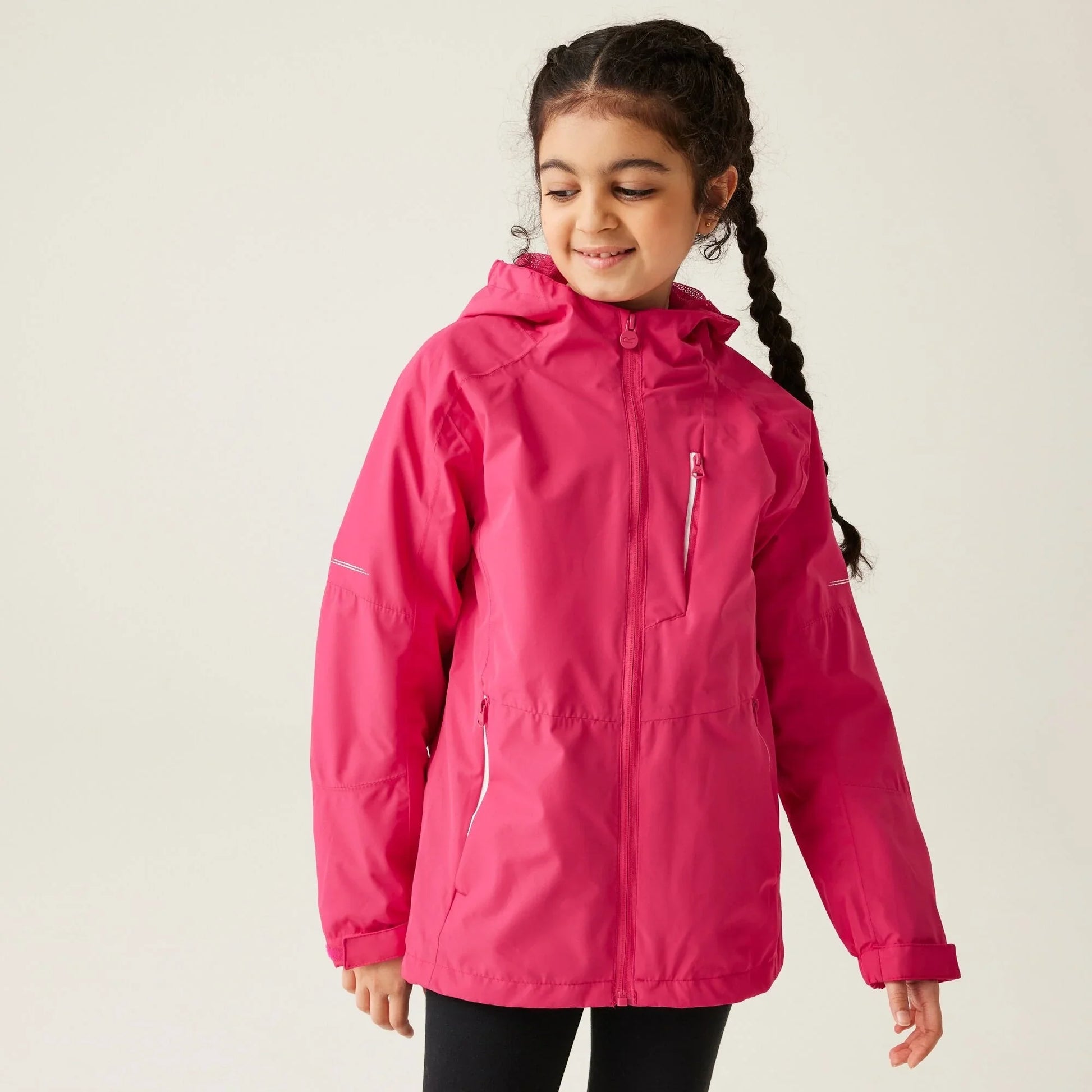 KTX-146067 Comfortable Girls Waterproof Jacket Convenient Outerwear
