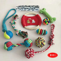 HKM-356307 Durable 12-Pack Interactive Chew Dog Toy Set for Active Play
