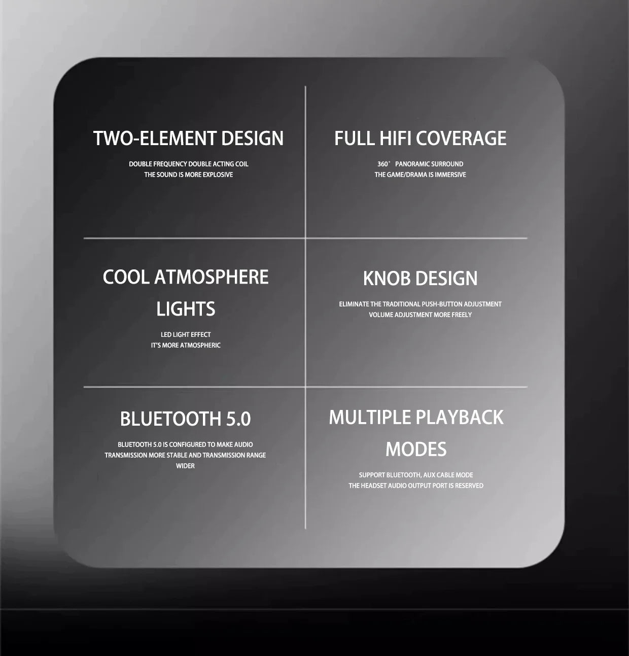 KTX-205459 Wireless Home Theatre Sound Bar with Mini LED Lighting and Bluetooth Connectivity