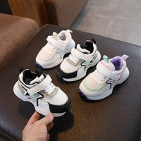 HKM-476051 High Quantity Breathable Kids Comfortable Non slip Walking Sports Casual Shoes Baby Sneakers