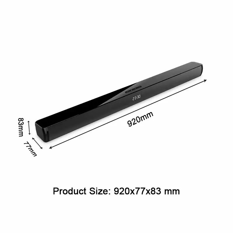 KTX-991891 2.1 Channel Bluetooth Sound Bar Speaker with Built-in Subwoofer for Home Theatre Systems
