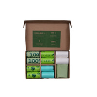 HKM-947283 Mini Biodegradable Pet Poop Bags, 100% Compostable, Various Sizes and Scents, Leak Proof Design