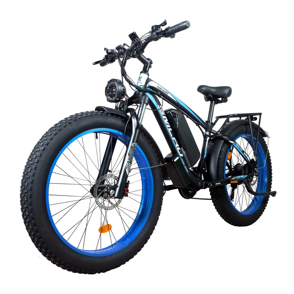 26 Inch Fat Tire Electric Bike 1000W 48V 16Ah Aluminum Alloy