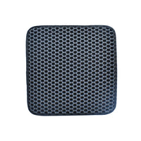 HKM-471571 Honeycomb Double Layer Cat Litter Trapping Mat for Effective Scatter Control and Waste Reduction