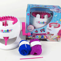 HKM-473875 Sentro Knitting Machine with 22 Needles - Perfect for Kids and Beginners to Create Scarves, Hats, and More