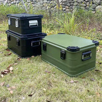 Self-Driving Travel Necessary Aluminum Storage Box Factory Supplied Oversized Outdoor Camping Metal Storage Box