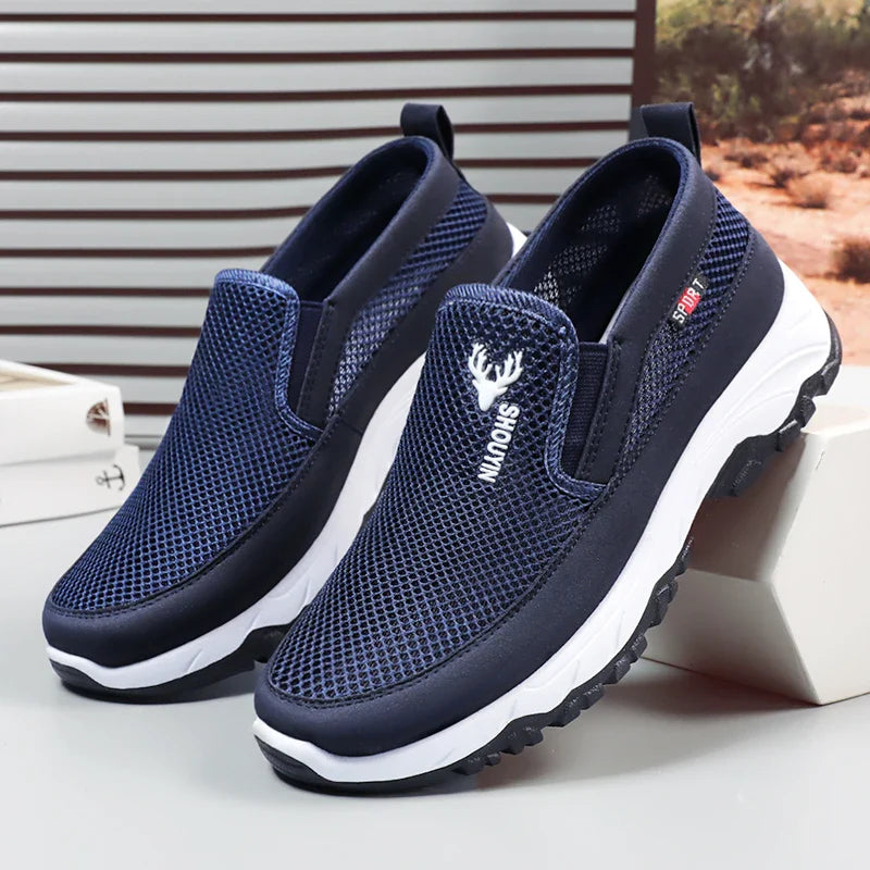 HKM-000339 BW-YM06 Men's New Trend Running Shoes Fashion Casual Shoes Soft Sole Non slip Sports Shoes Men
