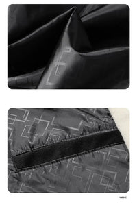 HKM-127955 Fashion Man Coat Casual Oversized Sports Design Long Canvas Jacket Zipper Closure Suede Jacket Man