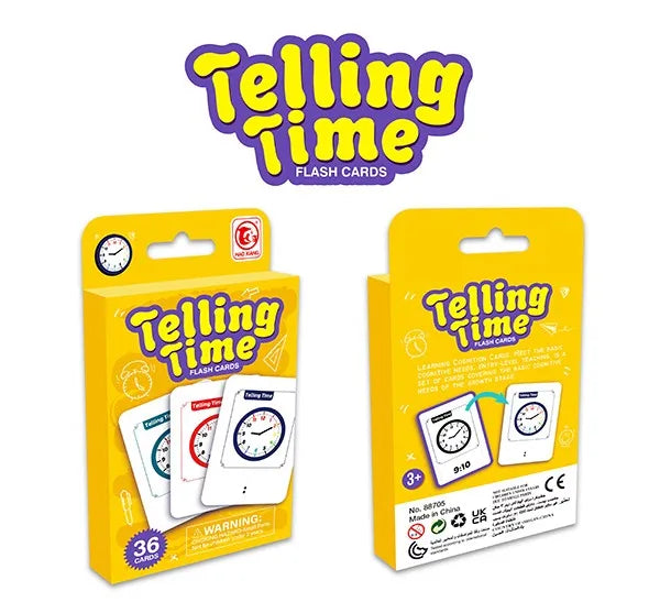 HKM-905619 Early Learning Math Educational Cards - 36 Piece Set for Kids