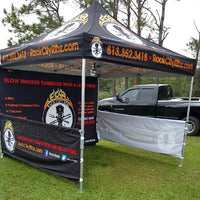 HKM-388435 Waterproof 10x10ft Aluminium Gazebo Canopy for Outdoor Events, Weddings, and Trade Shows
