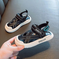 HKM-312211 Factory Casual Children's Shoes Summer New Fashion Sandals Trendy Buckle Sandals With Thick Soft Sole Beach Breathable Kids