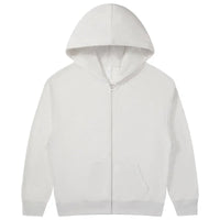 HKM-948307 Men's Women's 380G Oversized Puff Technique Hooded Sweatshirt High Fleece Solid Color Zipper Casual Sports Print Pullover