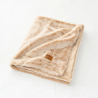 HKM-944979 Luxury Reusable Waterproof Cat and Dog Pee Mat Cover with Double-Sided Fur Sherpa and Coral Velvet Fleece