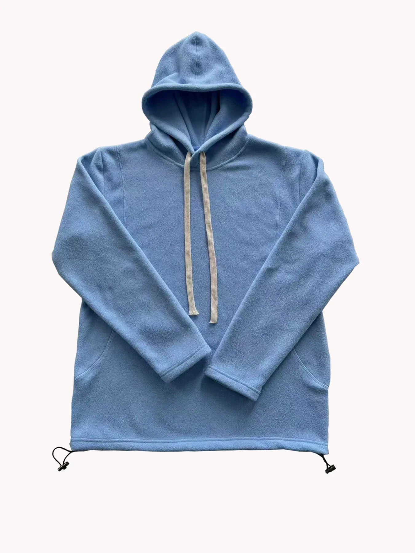 HKM-686163 Men's Padded Solid Color Sweatshirt Rocker Fleece Warm Outdoor Coat Men's Reversible Fleece Punching Jacket Inner Guard Cardigan