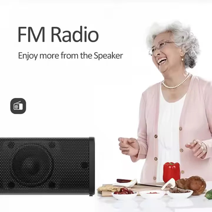 KTX-434835 Wireless Home Theater Sound Bar with FM, Bluetooth V5.0, and Multiple Connection Options