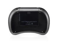 HKM-264659 Compact Wireless Keyboard with Touchpad and 2.4GHz Air Mouse Functionality