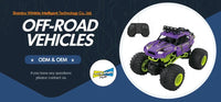 HKM-328147 1:16 Scale 4WD Electric Radio Control Off-Road Car for Kids, 2.4G Remote Control Vehicle, Indoor/Outdoor Use